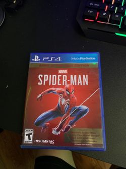 Ps4 Marvel Spider man game