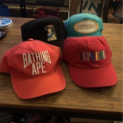 Supreme Bathing Ape Jk Industries Hats