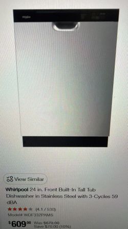 Whirlpool Dishwasher
