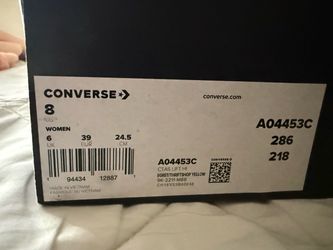 Converse CTAS Lift Hi Women's Size 8