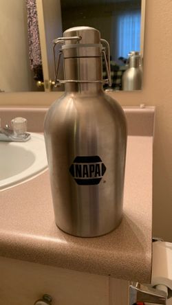 NAPA auto parts 64oz double walled drink growler