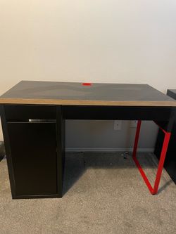 IKEA desk and chair