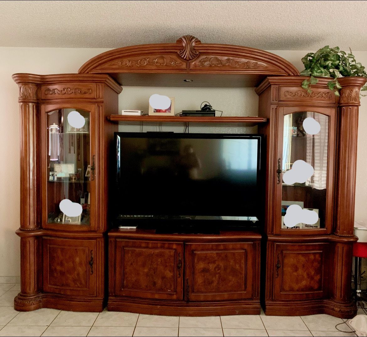 Entertainment center 6 Piece - See Description 