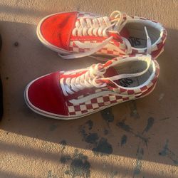 Red And White Checkered Vans