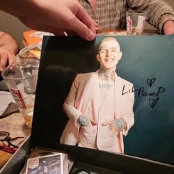 Lil Peep Signed Photograph