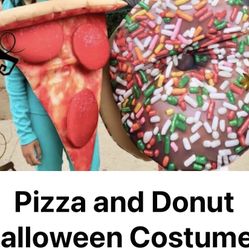 Pizza and Donut Halloween Costume $20 each