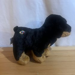 Ganz Webkinz Rottweiler HM183 Puppy Dog Stuffed Animal Plush No Code Used Good Condition $10 Meet Up In Irving @dfwgoods 