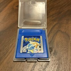 Nintendo Game Boy Pokemon Blue Version