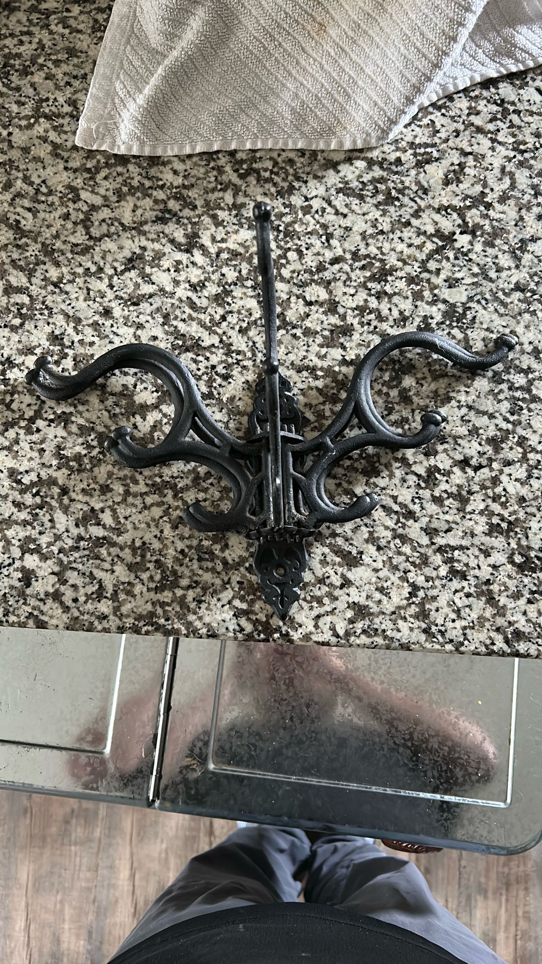 Swivel Vintage Wall Hook Space Saver!