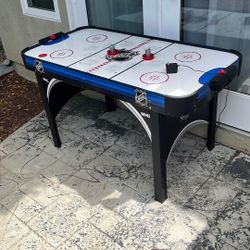 NHL Air Hockey Table With Puck And Paddles