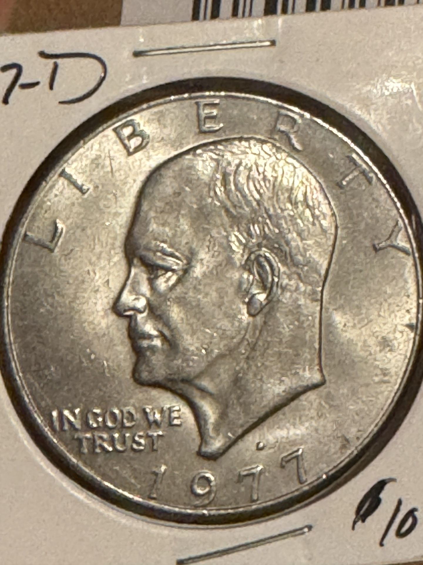 1977-D  Eisenhower Dollar