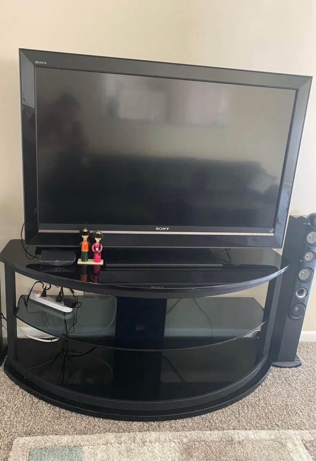 Sony Bravia-55 inch TV with TV stand