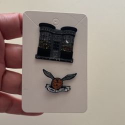 2 Harry Potter Fantasy Pins 