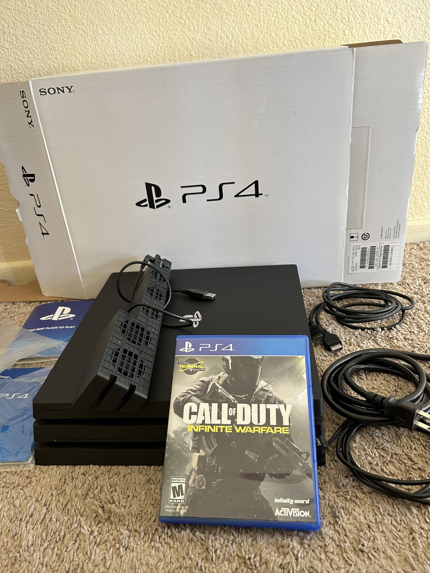 PS4 Pro console system 