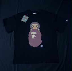 BAPE Milo on Ape Head Graphic T-Shirt