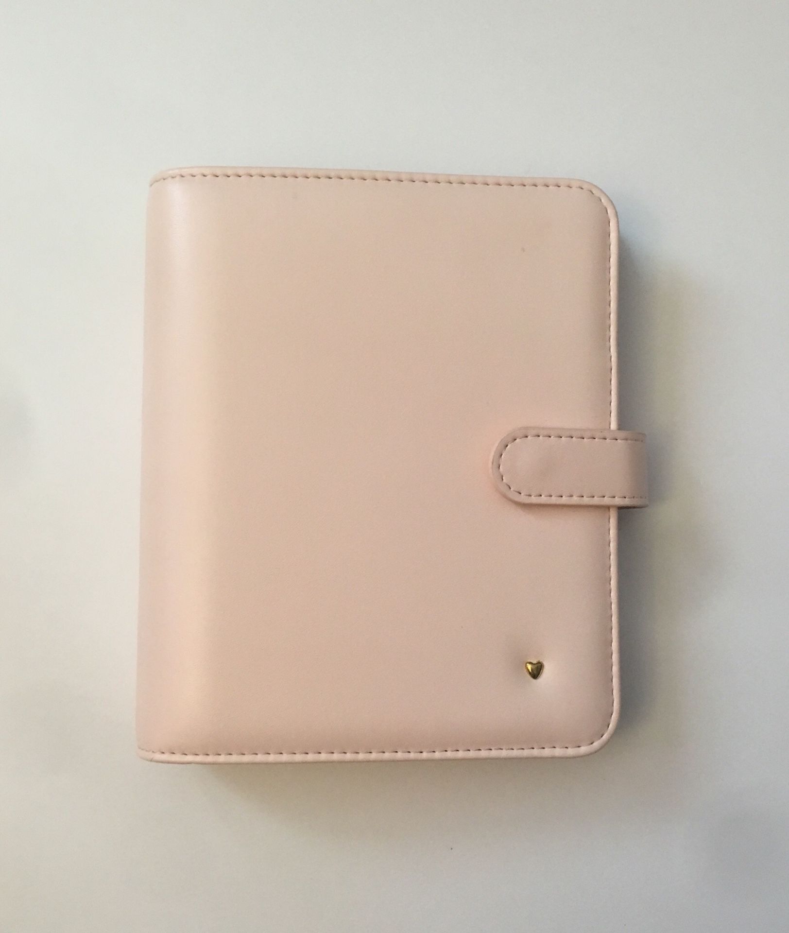 Franklin Covey planner love blush pink Compact sized planner binder