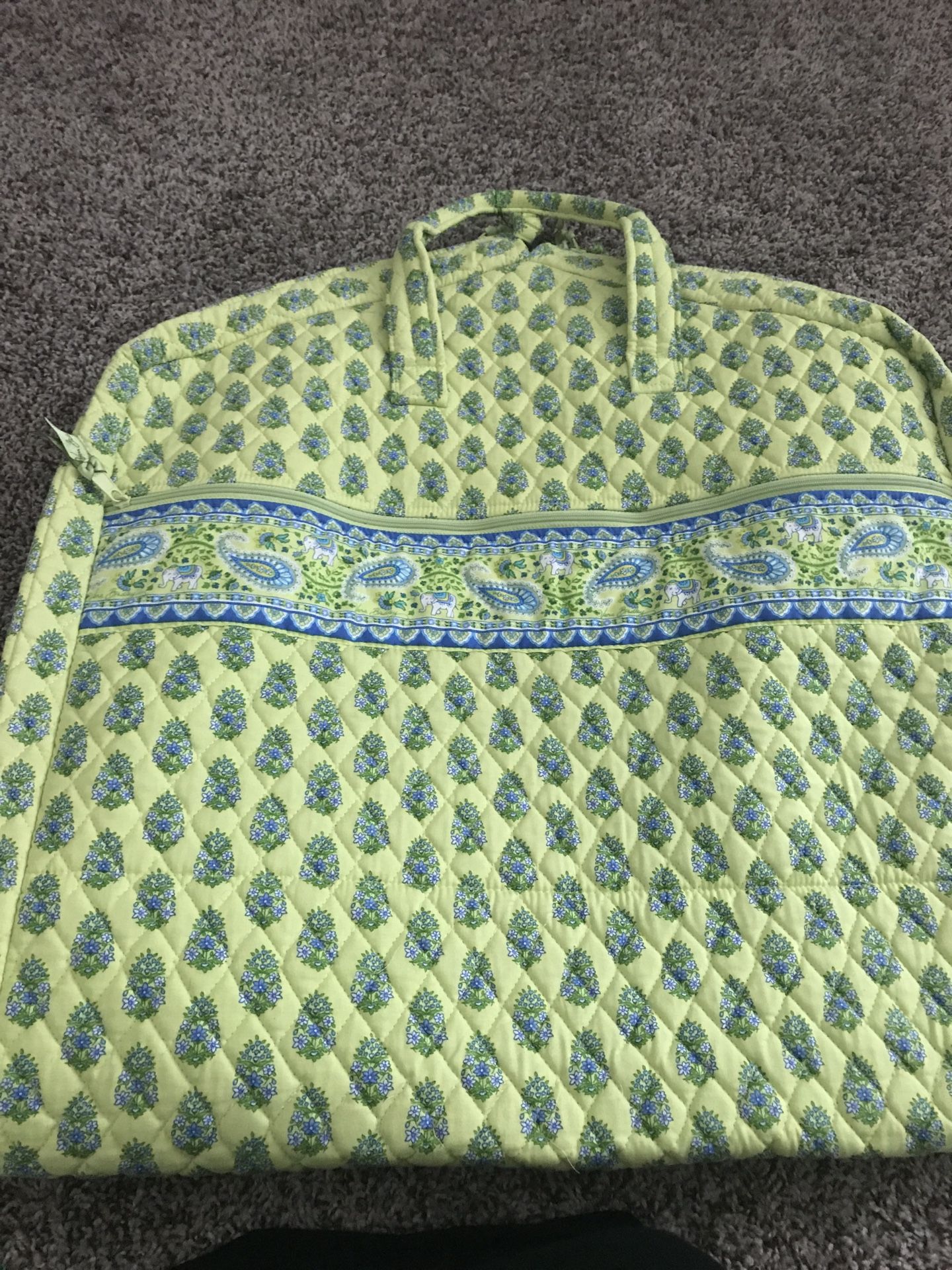 Vera Bradley hanging travel bag. Vintage pattern. Lovely and in perfect condition.