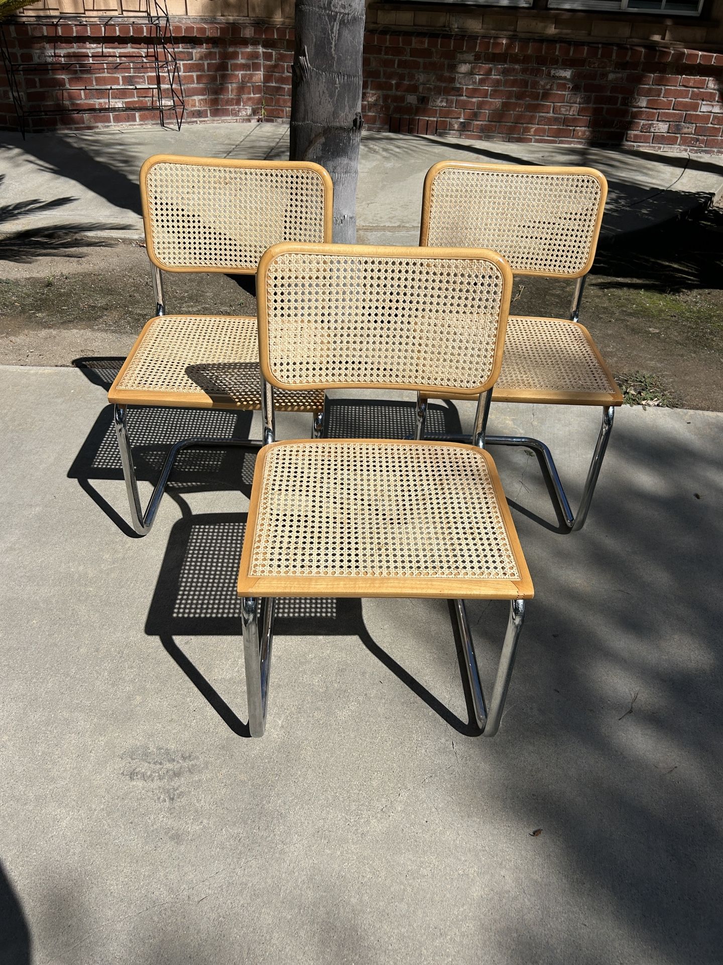 Cesca Cane Chairs 3 Available