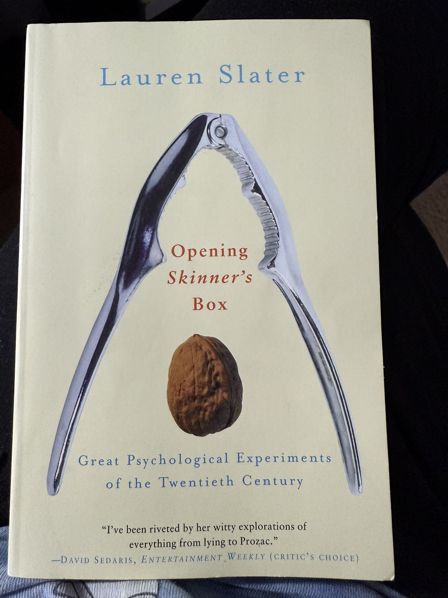 Lauren Slater Opening Skinners Box Book