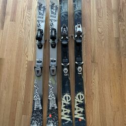 K2  124 & ELAN 135Twin Tips W/marker Bindings 