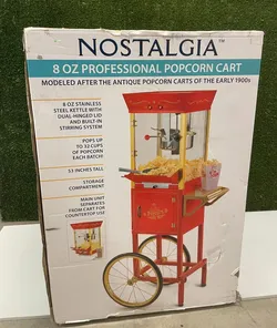 Nostalgia CCP510 Professional Popcorn Cart