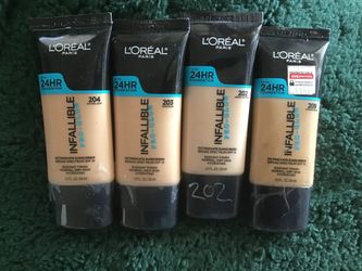 New L’Oréal infallible pro glow foundations
