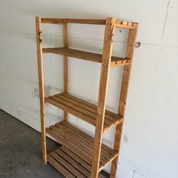 Wood Shelving