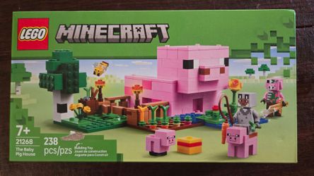 LEGO Minecraft 21268 The Baby Pig House 238 Pieces