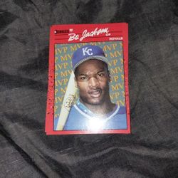 BO JACKSON BASEBALL CARD