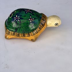 Hand Painted Turtle 