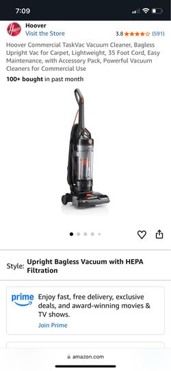 Hoover task vac commercial