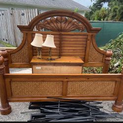 Tropical style Bedroom Set ( deliver Available) 