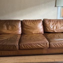 Leather Deep Couch