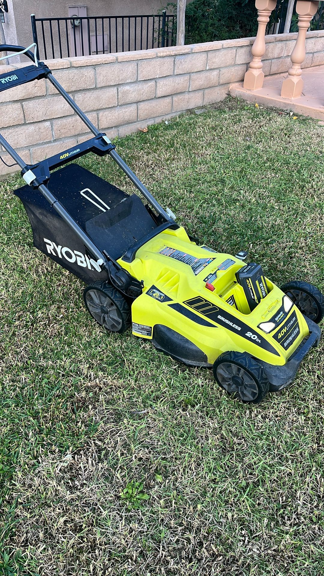 Ryobi 40v Lawn Mower