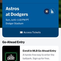 Dodgers  Vs Astros 