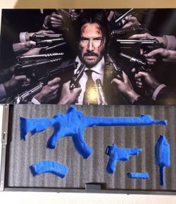 Gun Concealment Wall Art With RIFD Lock