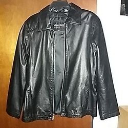 Leather jacket