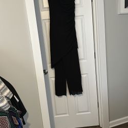 Women’s Black Strapless Jumpsuit 