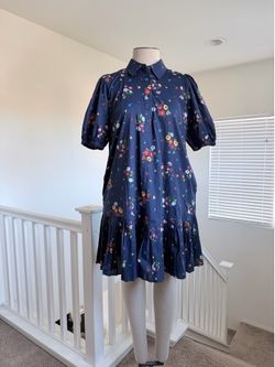 Navy Blue Kate Spade shirt dress