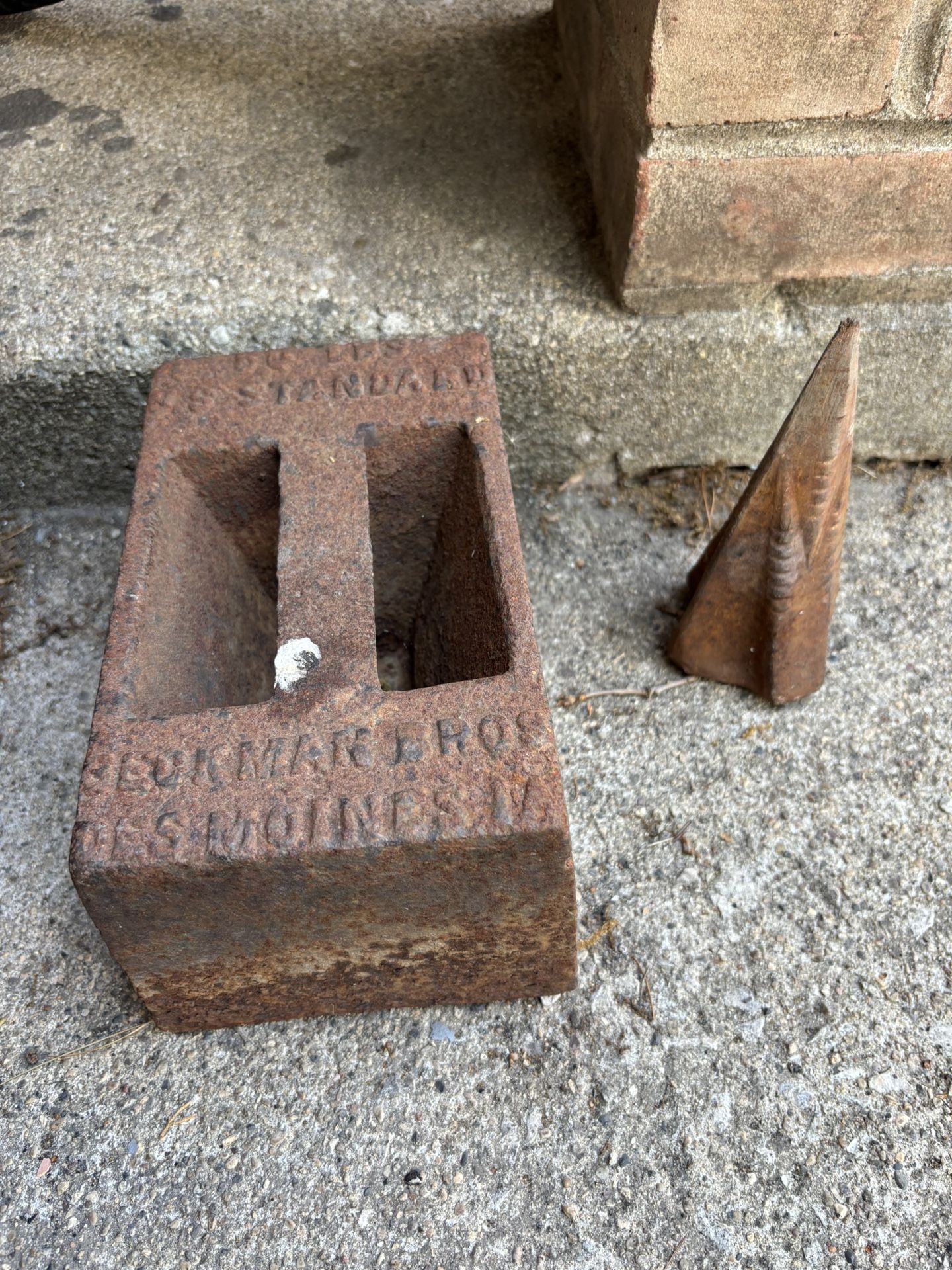 Square steel block weight