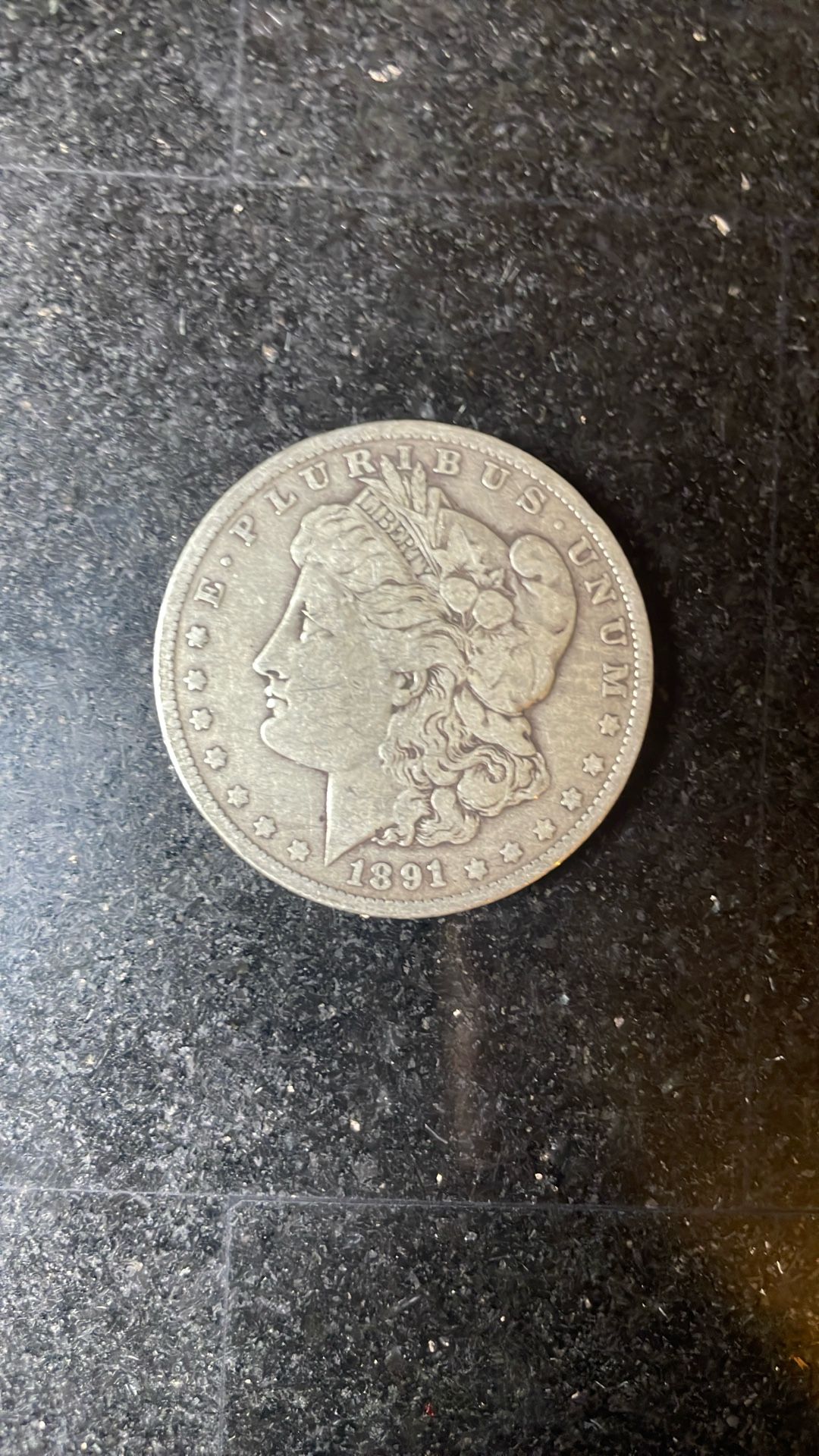 1891 O Morgan Dollar