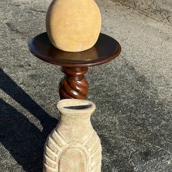 Rustic Earthenware Jug & Vase