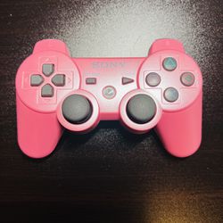 ps3 controller hot pink