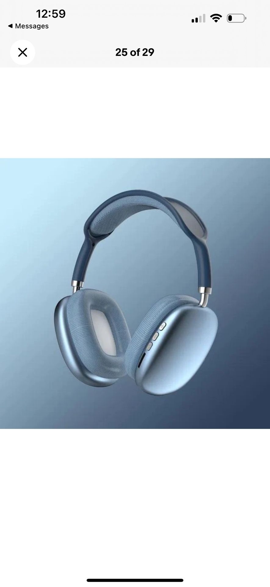 New P9 Pro Max Wireless Bluetooth Headphones Noise Cancelling Mic Over Ear Sport