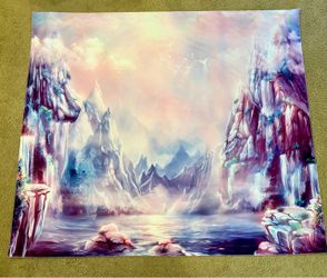 Fantasy Landscape Tapestry Wall Hanging