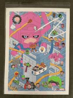 SDCC 2025 100% Soft Fantastic Four Print 66/200