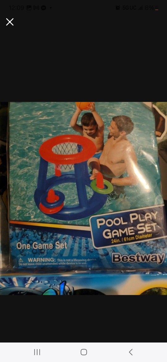 Basketball SWIMMING POOL GAME