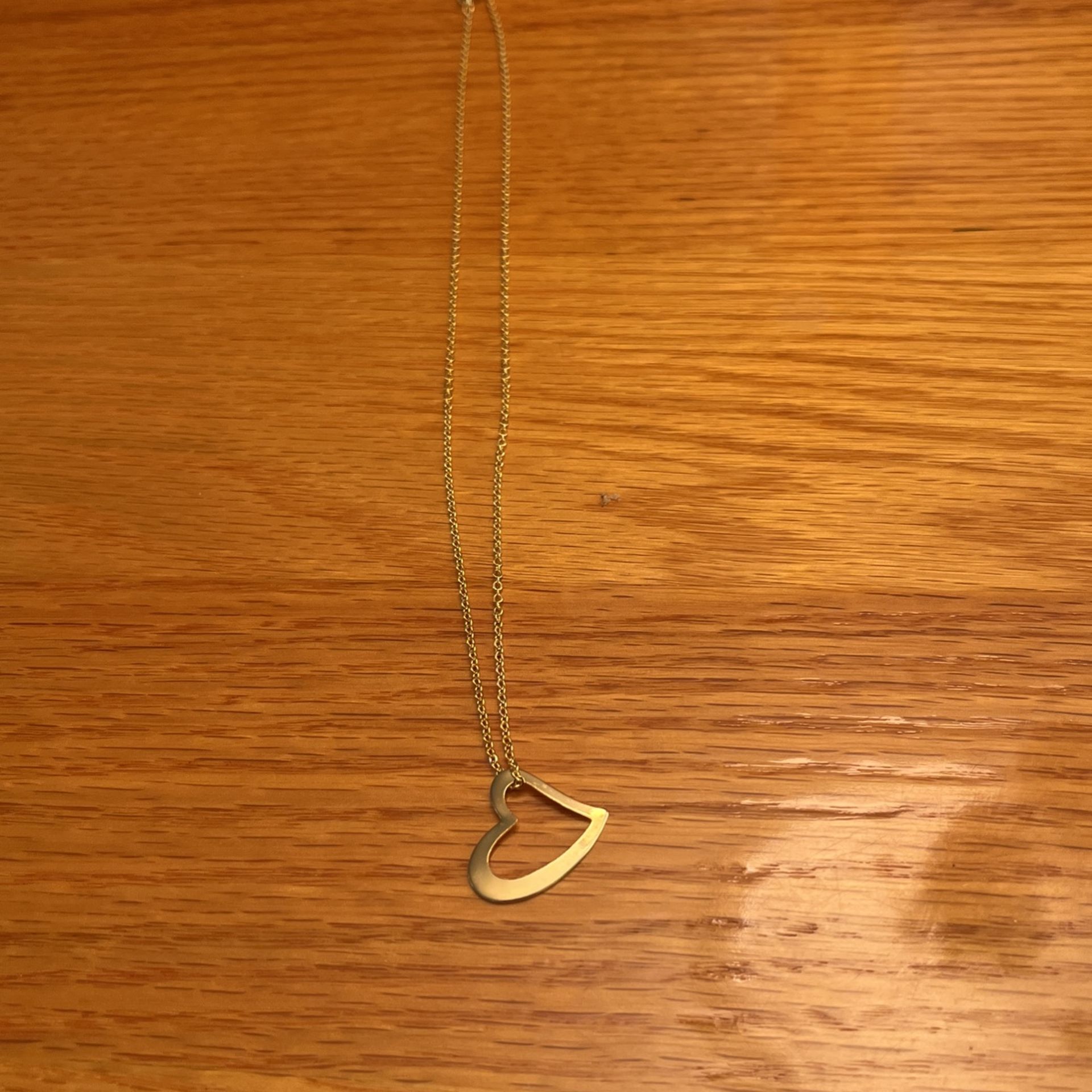 Floating Heart necklace