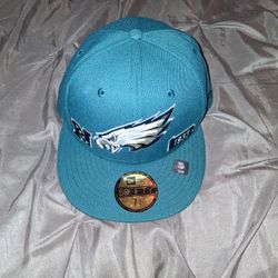 Philadelphia Eagles NFC Championship Fitted Hat Size 7 3/8