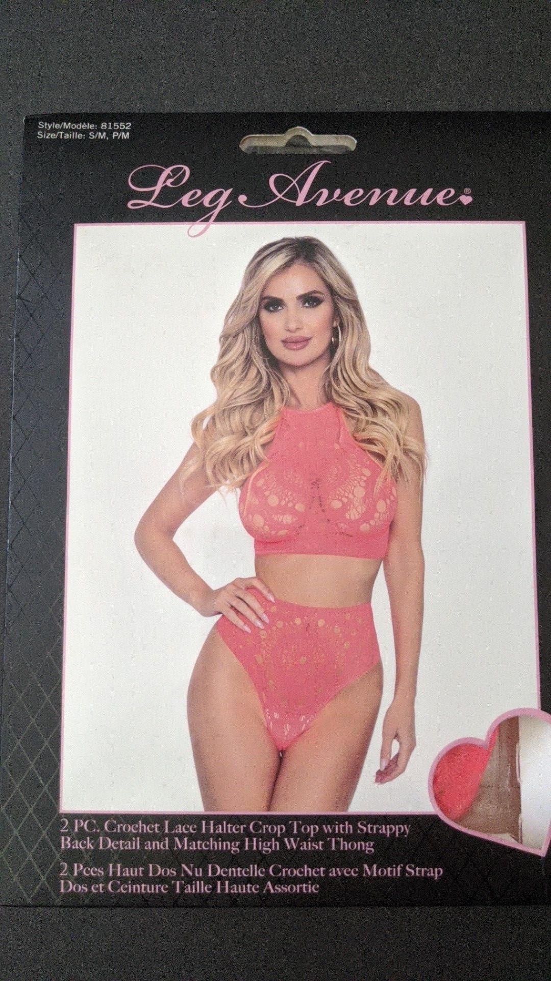 Leg Avenue Two-Piece Lingerie Set
